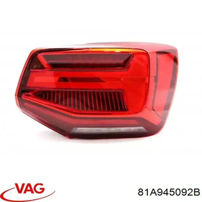 Задні ліхтарі VAG 81A945092 ціна, від 330.54 USD
