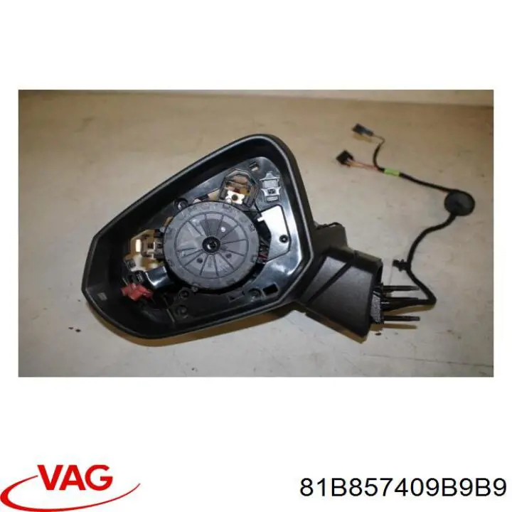 Ліве бічне дзеркало VAG 81B857409B9B9 ціна, від 247.47 USD