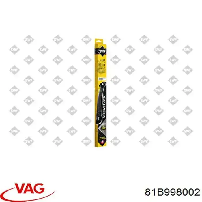 Щітка-двірник лобового скла, комплект з 2-х шт. VAG 81B998002 ціна, від 28.92 USD