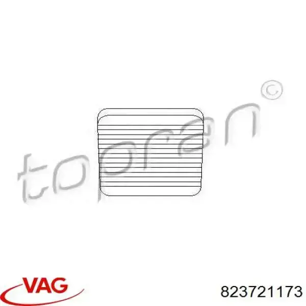 Накладка педалі гальма JP Group 1172200200 ціна, від 1.24 USD