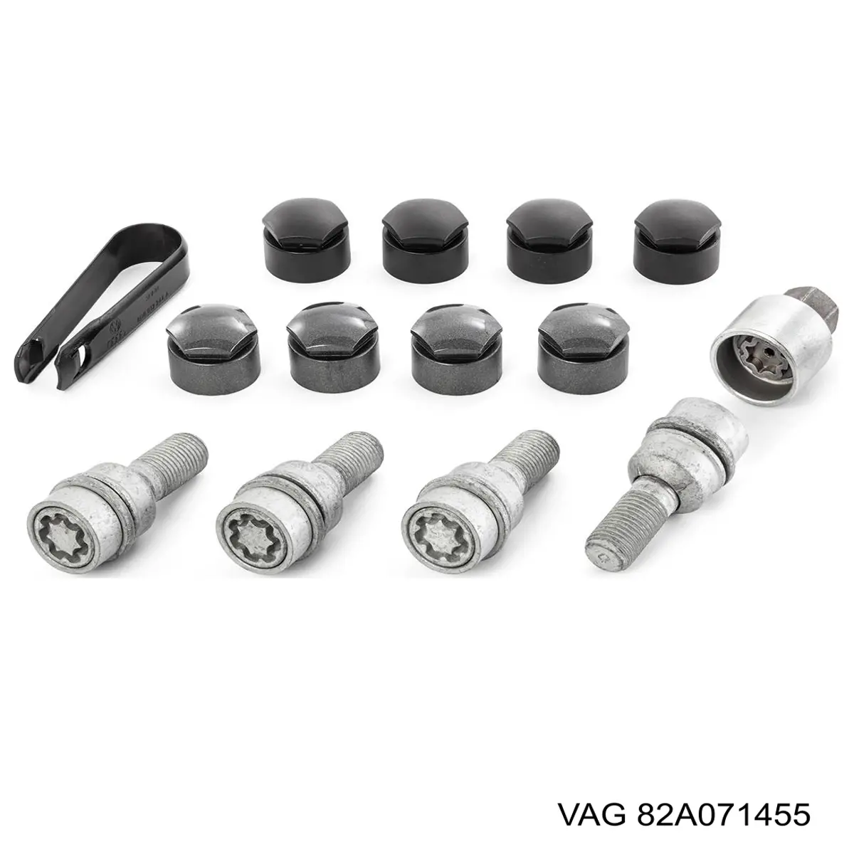 Колісний болт VAG 82A071455 ціна, від 85.44 USD