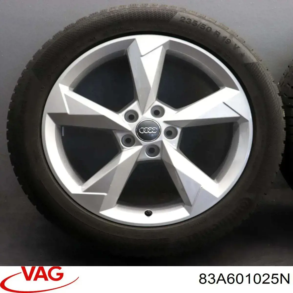 83A601025N VAG Диски литі (легкосплавні, титанові)
