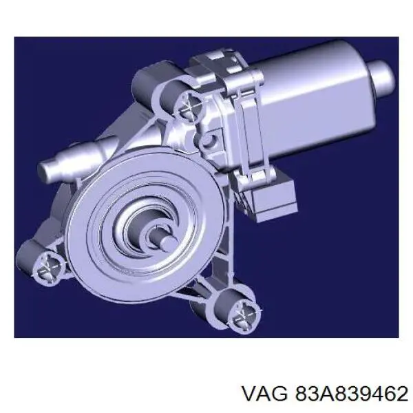 83A839462 VAG Склопідйомник задніх правих дверей