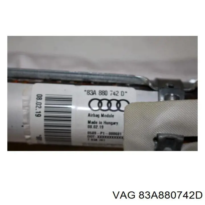 Подушка безпеки, збоку, права, AIRBAG VAG 83A880742D ціна, від 162.10 USD
