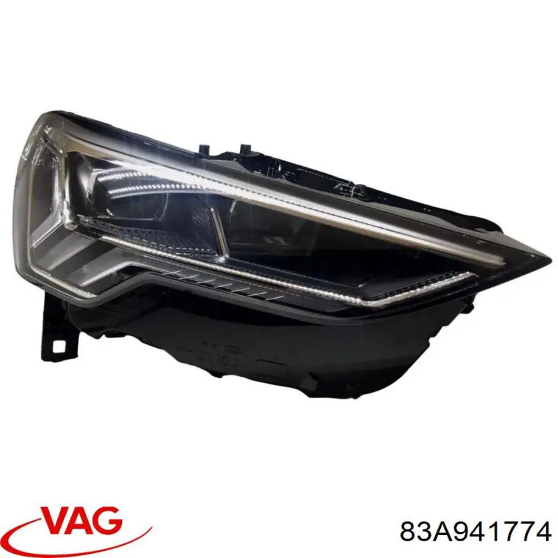 Основна фара - вставка VAG 83A941774 ціна, від 793.16 USD