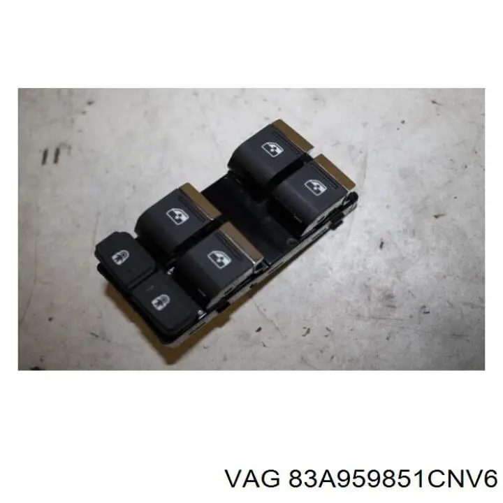 83A959851CNV6 VAG Кнопки переднього лівого склопід'ємника