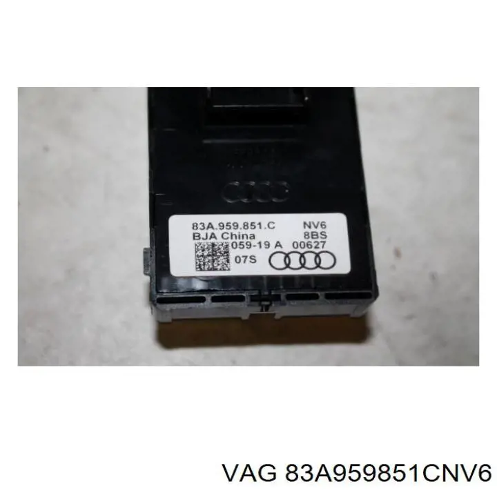 Кнопковий блок керування склопідіймачами передній лівий VAG 83A959851CNV6 ціна, від 57.95 USD