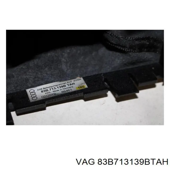 83B713139BTAH VAG Чохол на важіль коробки передач