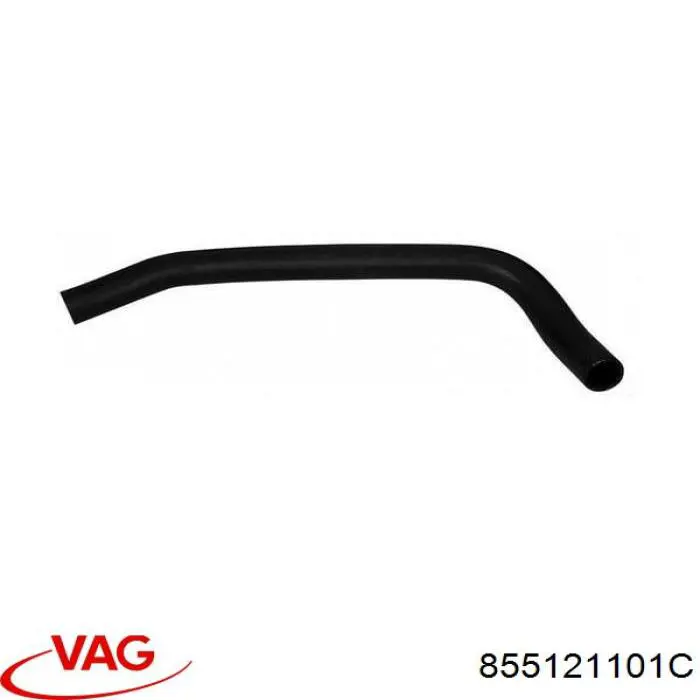 Шланг/патрубок радіатора охолодження, верхній 855121101C VAG