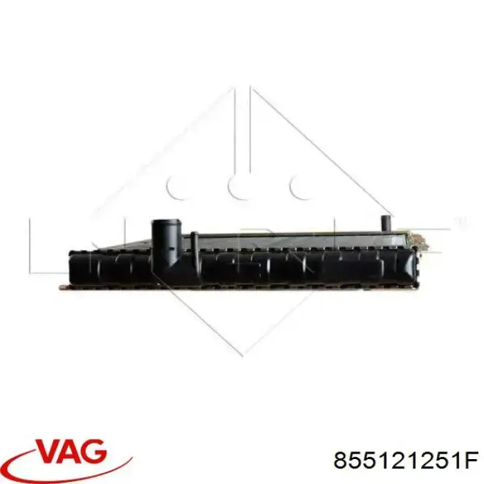 Радіатор основний VAG 855121251F ціна, від 58.06 USD