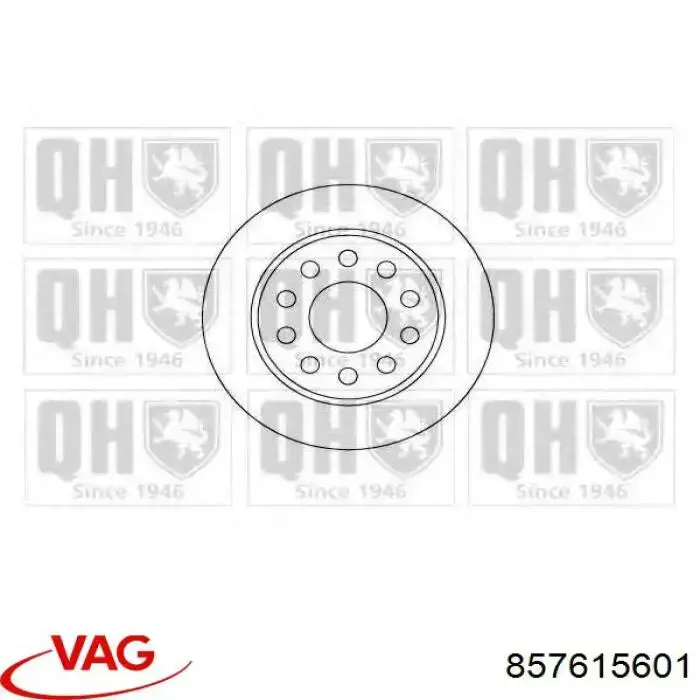Гальмівні диски 857615601 VAG