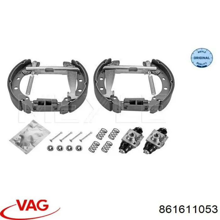 Купити 861611053 VAG Циліндр гальмівний колісний/робітник, задній