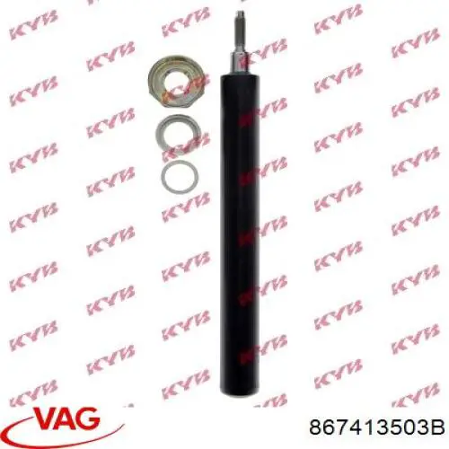 Стойка амортизатора передняя VAG 867413503B ціна, від 38.30 USD