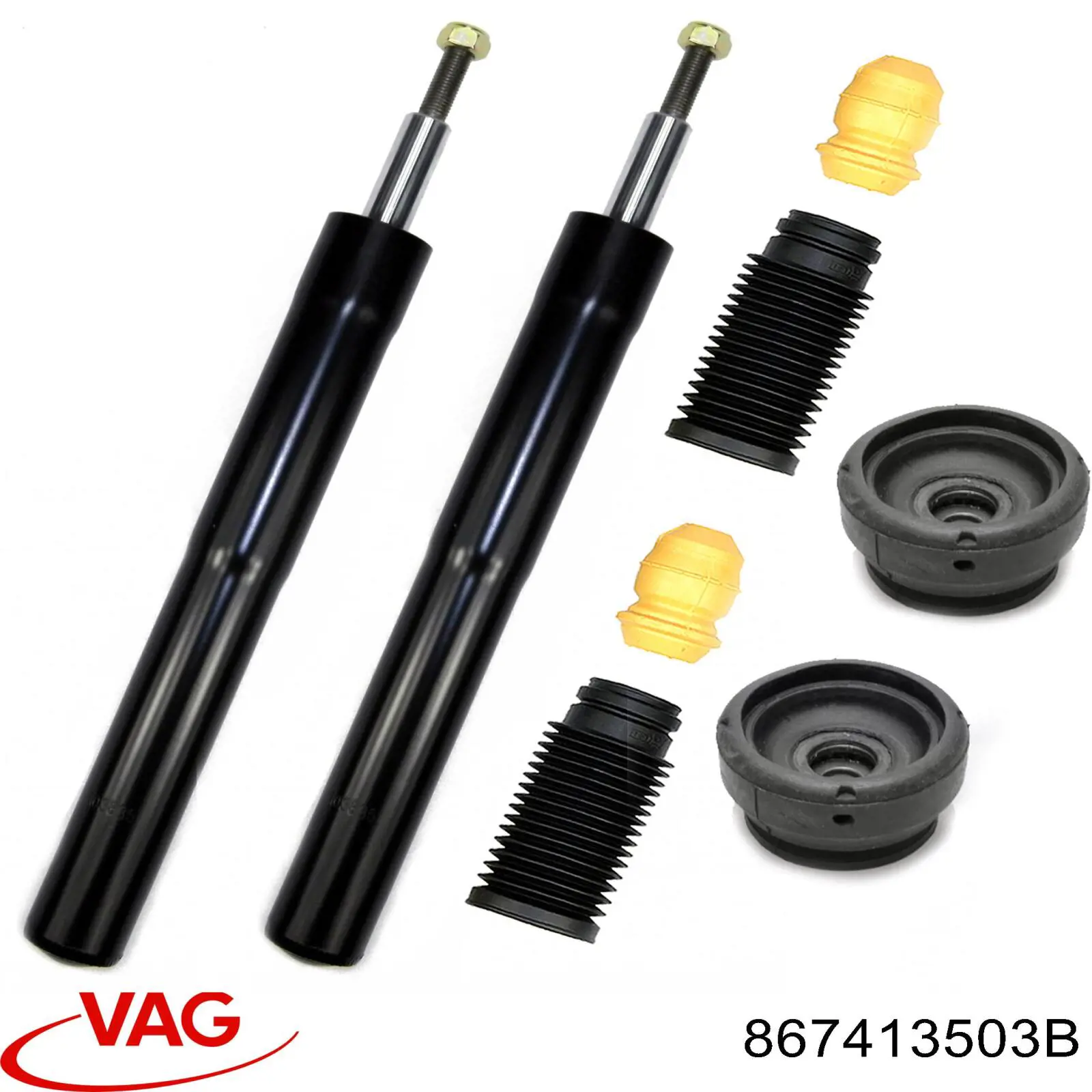 Амортизатор передній 867413503B VAG