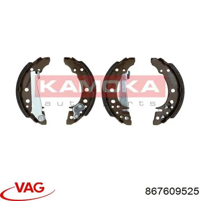 Колодки гальмові задні, барабанні VAG 867609525 ціна, від 14.11 USD