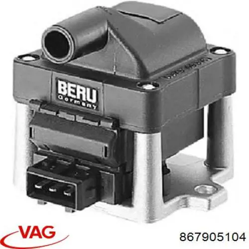 Купити 867905104 VAG Котушка запалювання