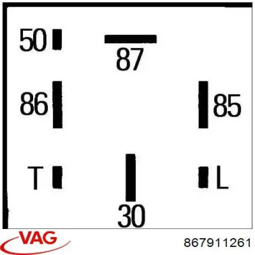  VAG 867911261 ціна, від 5.64 USD