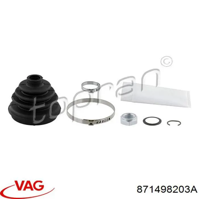Купити 871498203A VAG Пильник шарніра приводу
