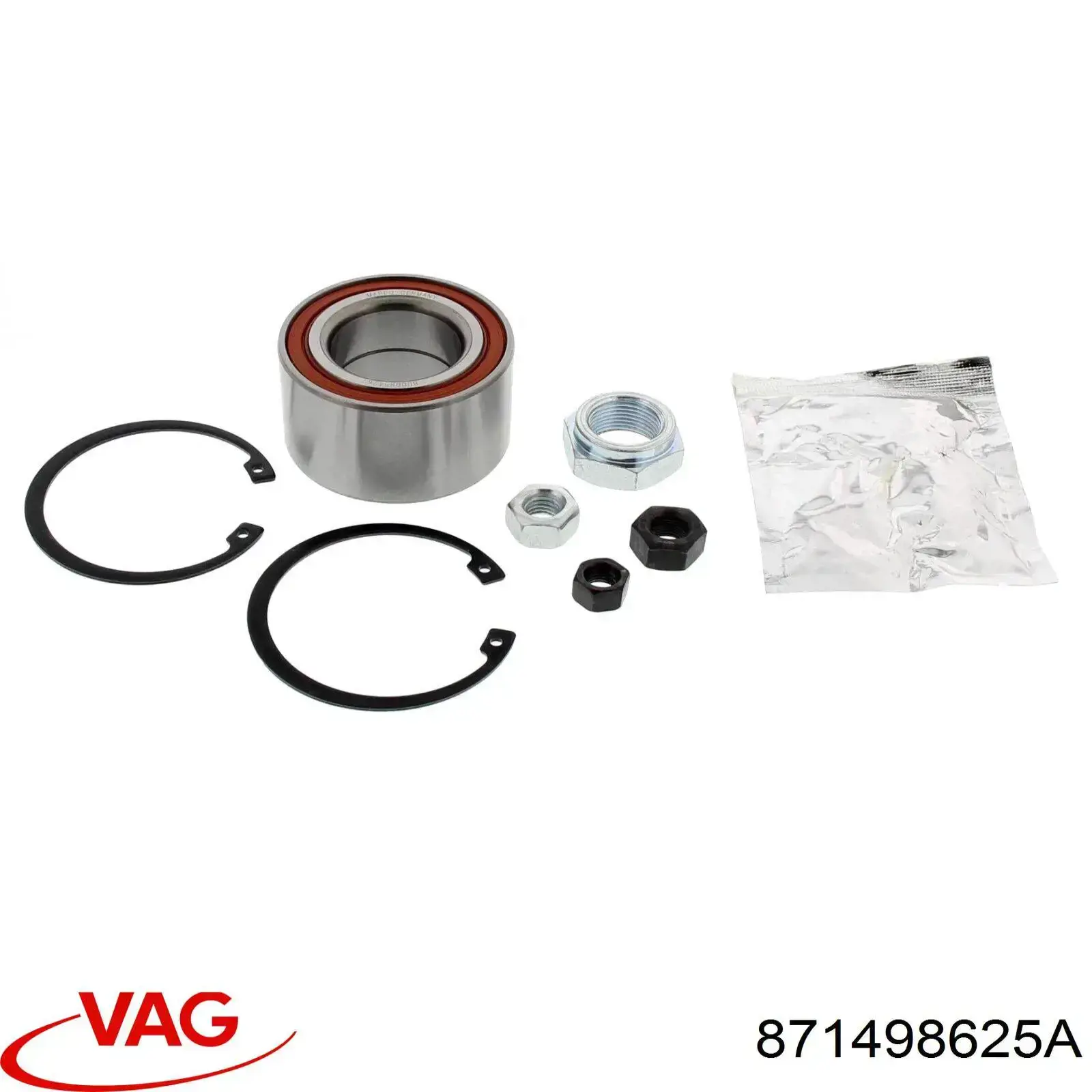 871498625A VAG Підшипник маточини передньої