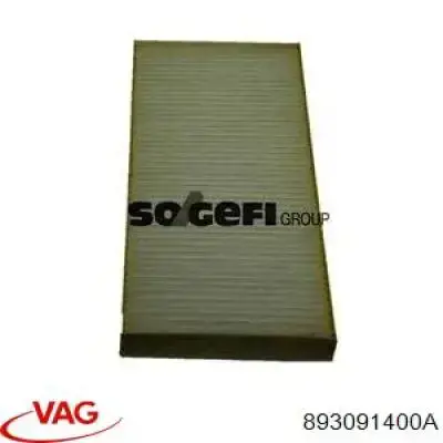 Купити 893091400A VAG Фільтр салону вугільний