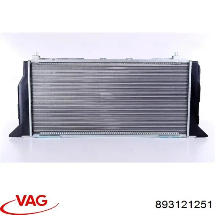 Купити 893121251 VAG Радіатор двигуна