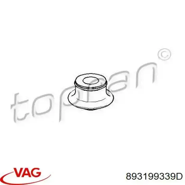 Подушка (опора) двигуна, передня VAG 893199339D ціна, від 1.72 USD