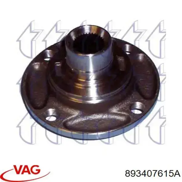 Маточина колеса передня VAG 893407615A ціна, від 16.27 USD