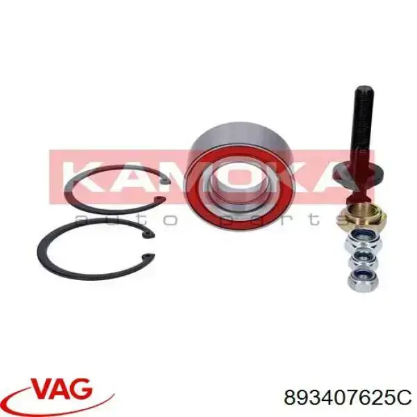Купити 893407625C VAG Підшипник задньої ступиці