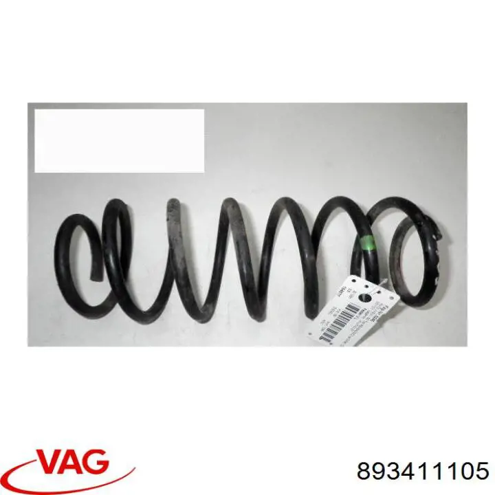 893411105 VAG Пружина амортизатора передняя