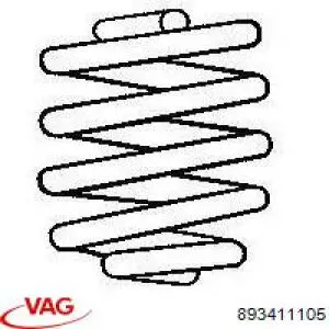 Пружина передня VAG 893411105 ціна, від 21.34 USD