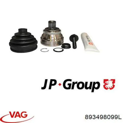 Купити 893498099L VAG Шарнір приводу зовнішній
