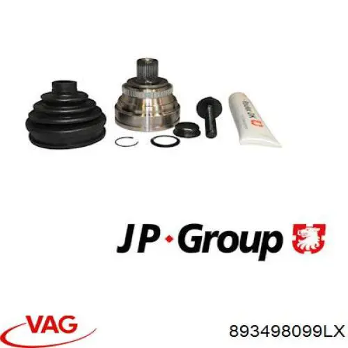 Купити 893498099LX VAG Шарнір приводу зовнішній