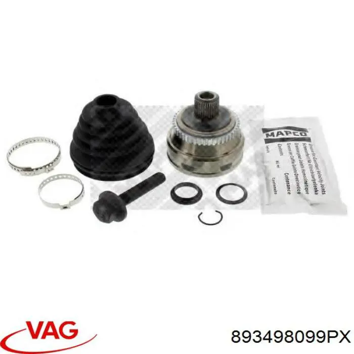 Купити 893498099PX VAG Шарнір приводу зовнішній