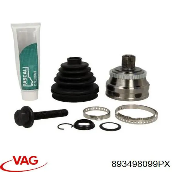 Граната колісна VAG 893498099PX ціна, від 36.11 USD