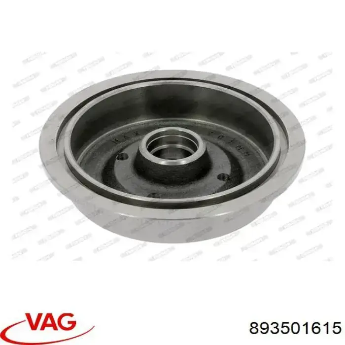 Барабан гальмівний задній VAG 893501615 ціна, від 37.58 USD