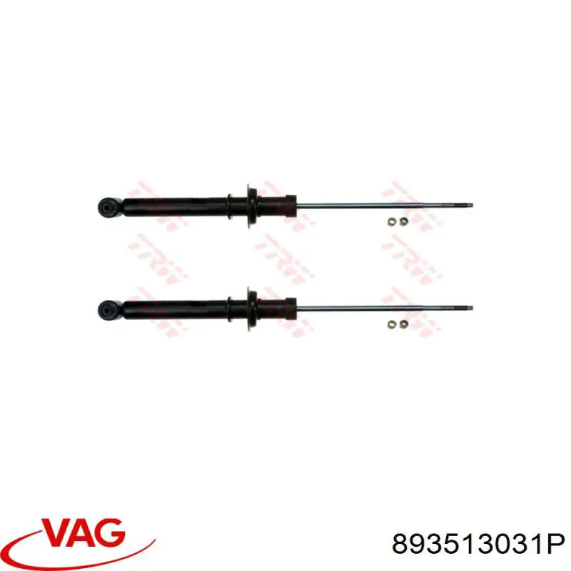 Амортизатор задній VAG 893513031P ціна, від 27.97 USD