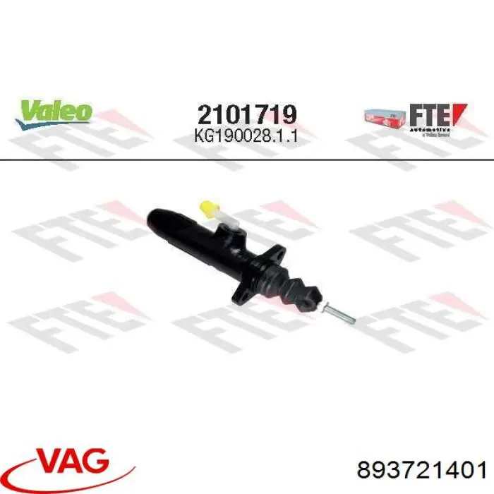 ГЦЗ VAG 893721401 ціна, від 30.56 USD