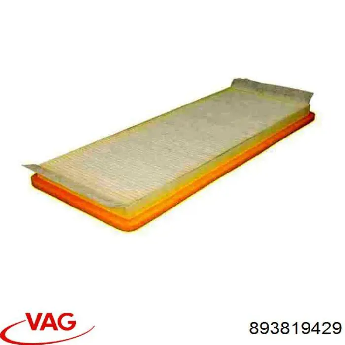 Фільтр повітряний обігрівача VAG 893819429 ціна, від 5.64 USD