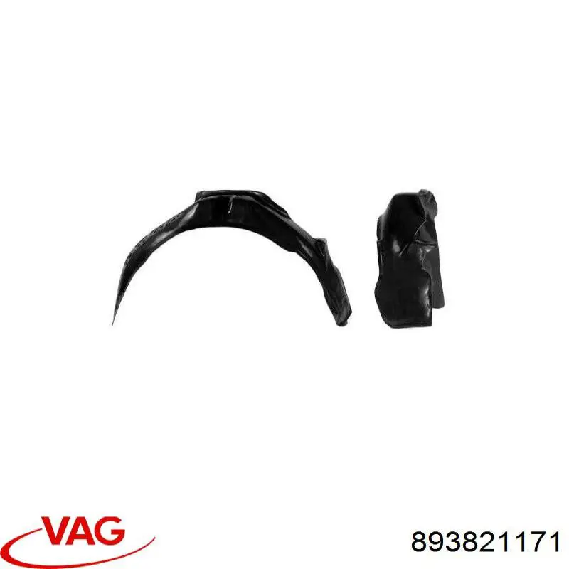 Купити 893821171 VAG Підкрилок передній лівий