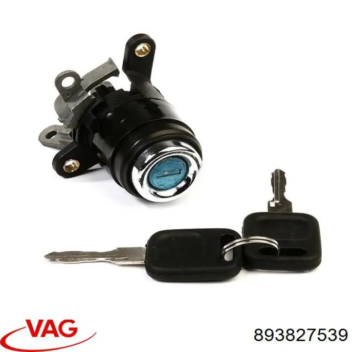 Лічинка замка багажника (двері 3/5-х задніх) VAG 893827539 ціна, від 8.58 USD