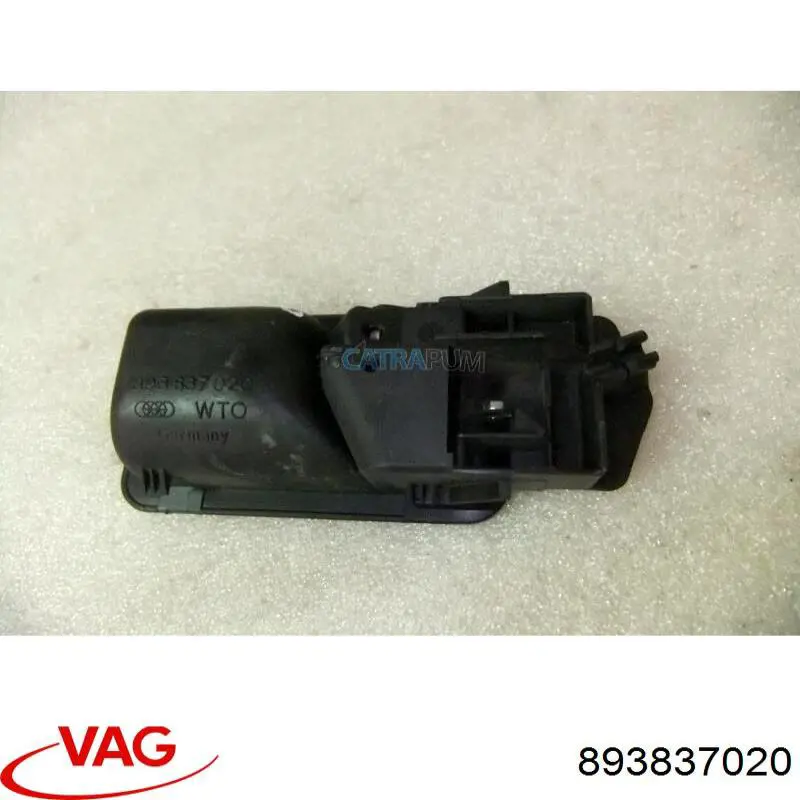 Ручка задньої двері внутрішня права 89383702001C VAG