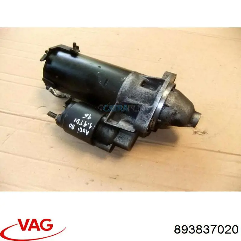 Ручка задньої двері внутрішня права VAG 89383702001C