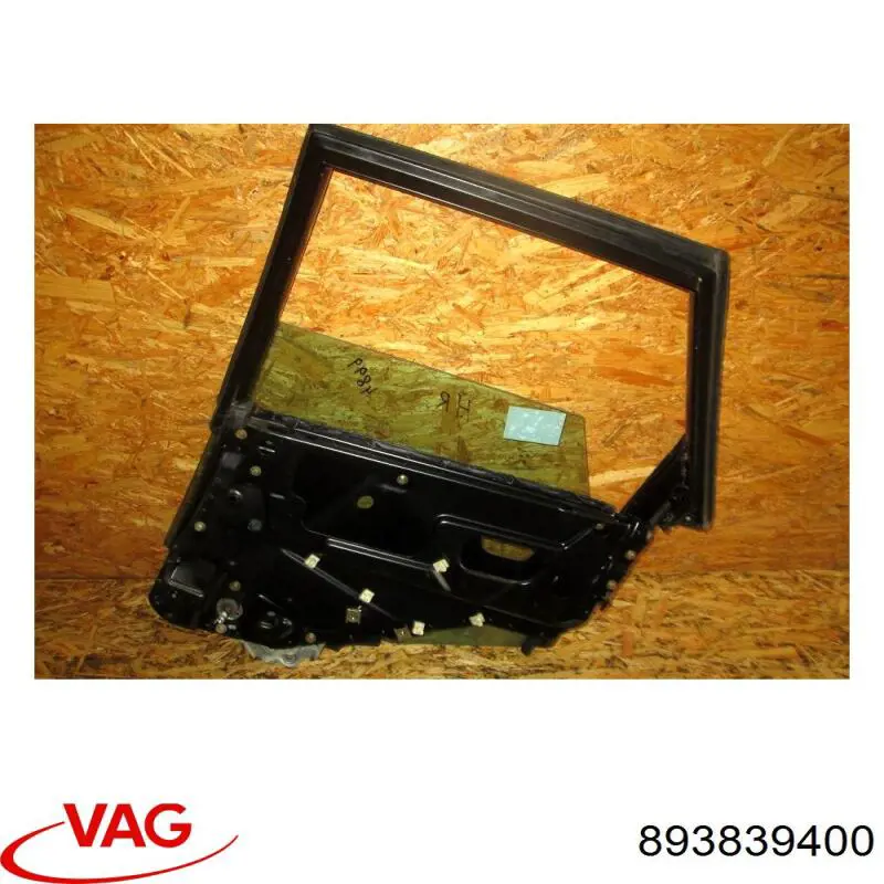 893839400 VAG Склопідйомник задніх правих дверей