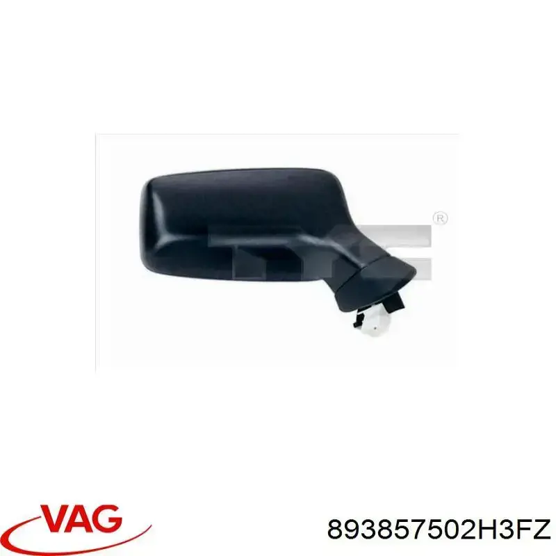 Купити 893857502H3FZ VAG Дзеркало праве