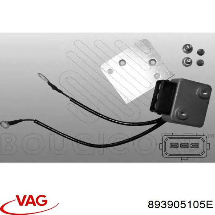 Комутатор системи запалювання VAG 893905105E ціна, від 14.22 USD