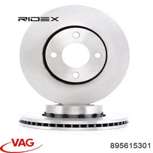 Диск переднього гальма VAG 895615301 ціна, від 34.97 USD