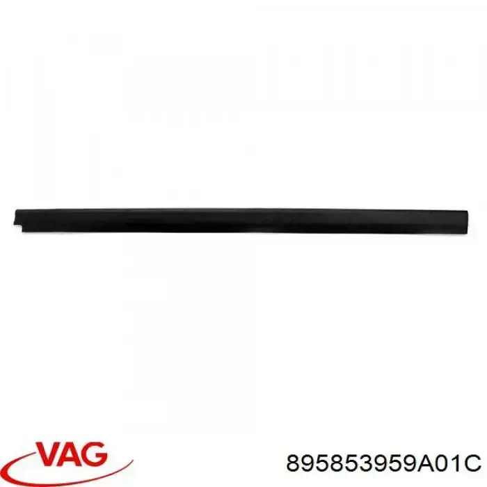 Молдинг передньої лівої двері, нижній VAG 895853959A ціна, від 251.96 USD