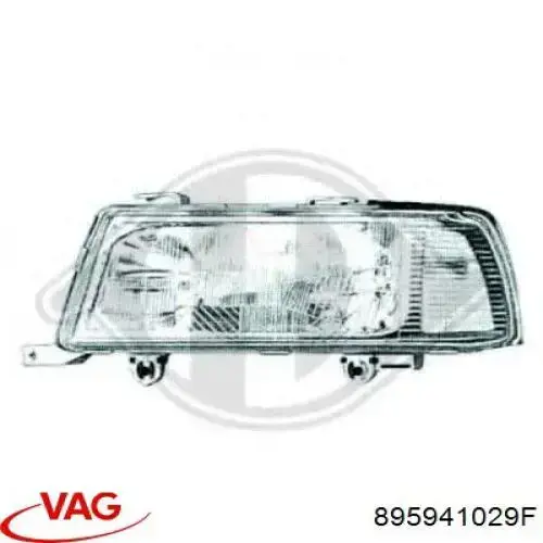 Купити 895941029F VAG Основна фара в зборі ліва
