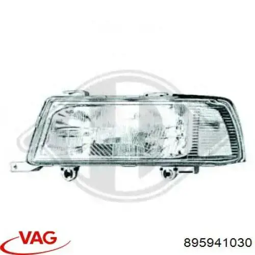 Купити 895941030 VAG Права блок фара
