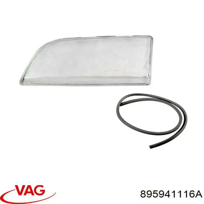895941116A VAG Скло фари правої